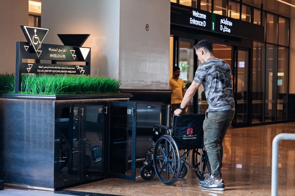 Complimentary Wheelchair Service Introduced at Mall of the Emirates